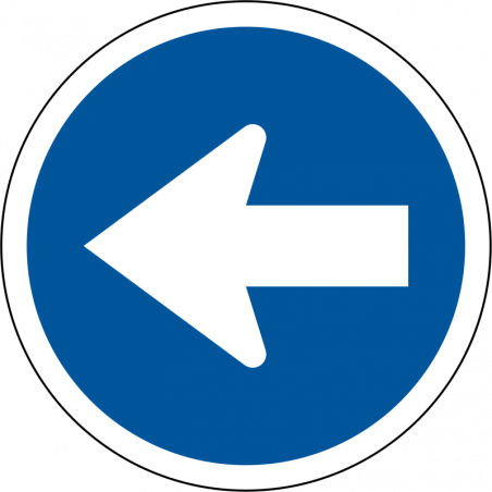 Proceed Left Only